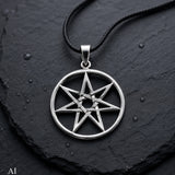 Leviathan Kreuz  465 mit Schlangenkette - Silber