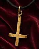 Anhänger 22 Kreuz - Bronze