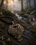 Anhänger 159 Raben - Bronze