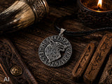 Anhänger 353 Wolfskopf - Silber