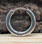 Klappcreole silbern 10mm - Edelstahl kcsi02