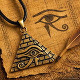 Anhänger 214 Pyramide - Bronze