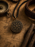 Anhänger 126 Wikinger Kompass - Bronze