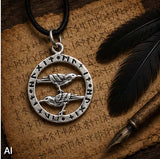Raben 234 mit Schlangenkette - Silber