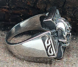 Ring Eisernes Kreuz, Gr. 55-68 (edektk) - Edelstahl