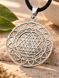 Anhänger 130 Sri Yantra - Silber