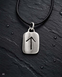 Anhänger 156 Rune Tiwaz - Silber