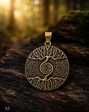 Anhänger 152 Lebensbaum - Bronze