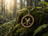 Anhänger 137 Raben - Bronze