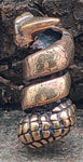 Bartperle Drachenkralle 6 mm - Bronze