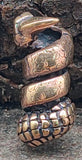 Bartperle Drachenkralle 6 mm - Bronze