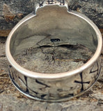 Ring "Thorshammer", Gr. 52-80 (thsi1) - Silber