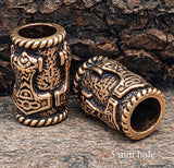 Bartperle Thorshammer 5 mm - Bronze
