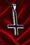 Kreuz 332 mit Schlangenkette - Silber