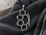 Anhänger 07 Schlagring - Zinn