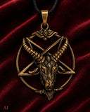 Anhänger 143 Pentagramm - Bronze