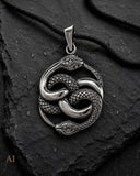 Schlangen 237 mit Schlangenkette - Silber
