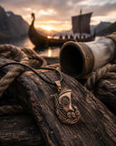 Anhänger 204 Wikinger-Schiff - Bronze