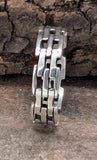 Ring Kettendesign, Gr. 54-74 (ring8) - Silber