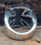 Ring Eisernes Kreuz, Gr. 55-76 (ek23) - Edelstahl