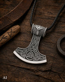 Anhänger 382 Thorshammer - Silber
