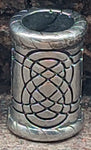 Bartperle Keltenknoten 6 mm - Edelstahl Nr. 1117