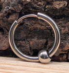 Klappcreole silberne 16 x 2,5 mm - Edelstahl kcsi14