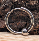 Klappcreole silberne 16 x 2,5 mm - Edelstahl kcsi14