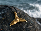 Anhänger 170 Walflosse - Bronze
