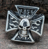 Ring Eisernes Kreuz, Gr. 55-71 (ek29) - Edelstahl