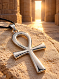 Ankh 206 mit Königskette - Edelstahl