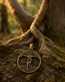 Anhänger 176 Lebensbaum - Bronze
