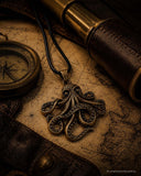 Anhänger 205 Oktopus - Bronze