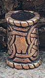 Bartperle Keltenknoten 6 mm - Bronze