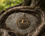 Anhänger 144 Lebensbaum - Bronze