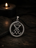 Anhänger 423 Siegel Luzifers - Silber