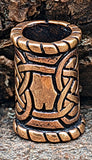 Bartperle Keltenknoten 6 mm - Bronze
