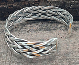 Armband Flechtmuster 3 - Silber