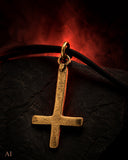 Anhänger 22 Kreuz - Bronze