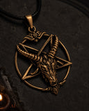 Anhänger 143 Pentagramm - Bronze