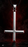 Kreuz 134 mit Panzerkette - Edelstahl
