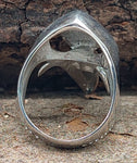 Ring Rabenschädel, Gr. 55-74 (kr22) - Edelstahl