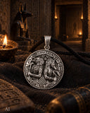 Anhänger 410 Horus und Anubis - Silber