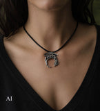 Anhänger 315 Drache - Silber