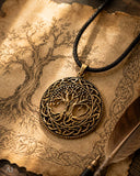 Anhänger 50 A Lebensbaum - Bronze