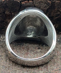 Ring Totenkopf Gr. 62-70 - Edelstahl