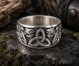 Ring Triqueta, Gr. 52-74 (trin) - Silber