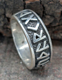 Runen-Ring, Gr. 52-68 (ring10) - Silber