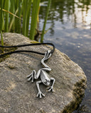 Anhänger 4 Frosch - Silber