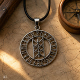 Anhänger 351 Web of Wyrd - Silber